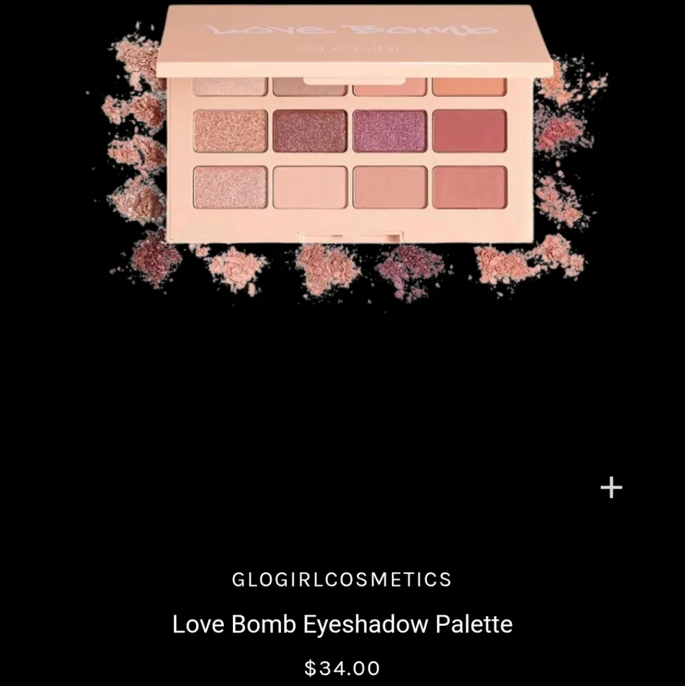 Love Bomb Eyeshadow Palette - Vibrant Multicolor